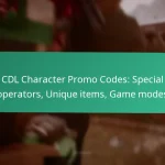 CDL Rare Promo Codes: Hard-to-find items, Collector’s editions, Unique skins