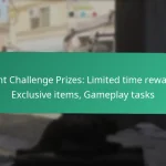 Event Challenge Themed Prizes: Specific themes, Character tie-ins, Seasonal events