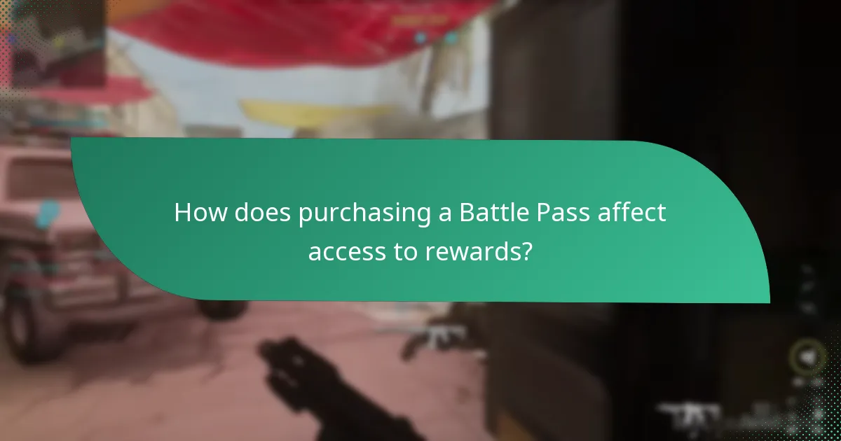 How does purchasing a Battle Pass affect access to rewards?