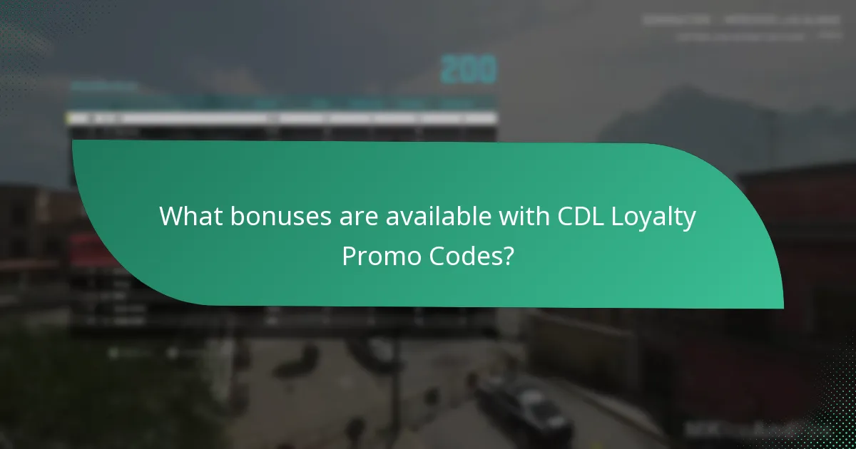 What bonuses are available with CDL Loyalty Promo Codes?