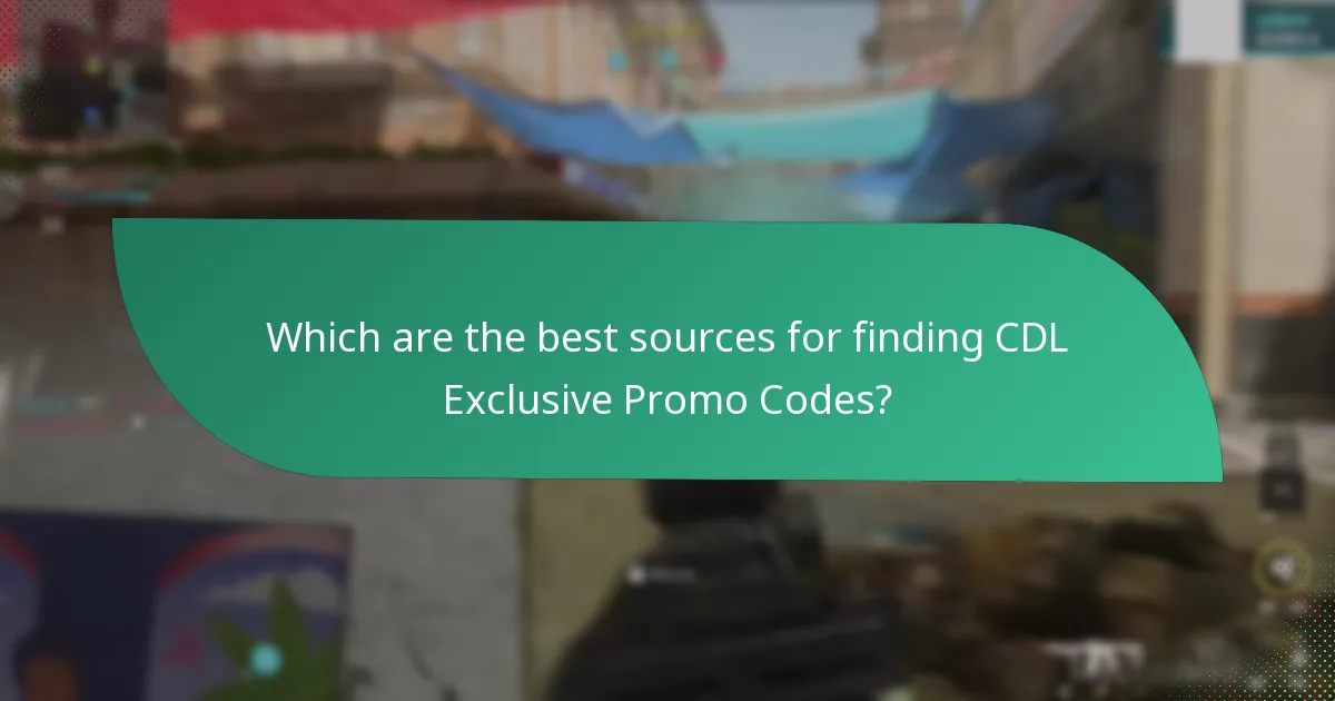 Which are the best sources for finding CDL Exclusive Promo Codes?